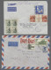 Cover/FDC/GA World Wide: 1882-1969, Partie Von Etwa 200 Belegen Mit U.a. Alt-Rußland, Europa, - Collections (without Album)