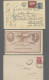 Cover/FDC/GA World Wide: 1889-1964, Partie Von 46 Belegen Mit U.a. Deutschland, Europa, 2 Alt - Verzamelingen (zonder Album)