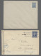 Cover/FDC/GA World Wide: 1896-1977, Partie Von 42 Belegen Mit U.a. Europa, Afrika, Amerika Un - Collections (sans Albums)