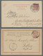 GA Worldwide Postal Stationery: 1880-1929, Sammlung Von Etwa 420 Ganzsachen Auf Ste - Collections (en Albums)