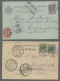 GA Worldwide Postal Stationery: 1880-1929, Sammlung Von Etwa 420 Ganzsachen Auf Ste - Sammlungen (im Alben)