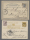 Delcampe - GA Worldwide Postal Stationery: 1880-1929, Sammlung Von Etwa 420 Ganzsachen Auf Ste - Collections (with Albums)