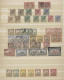Delcampe - **/*/o/Briefstück/Brf./AK/GA Deutschland: 1872-1945, Partie In U.a. 2 Vordruckalben Mit Teilsammlungen Von De - Collections