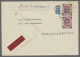 Brf./AK/GA Deutschland: 1881-1963, Partie Von 56 Belegen Mit U.a. Deutschem Reich, Diversen - Collections