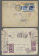 Brf./AK Deutschland: 1861-1968, Partie Von 65 Belegen In 2 Alben Mit U.a. Baden Mi.Nr. 9 - Collections