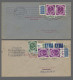 Brf./AK Deutschland: 1861-1968, Partie Von 65 Belegen In 2 Alben Mit U.a. Baden Mi.Nr. 9 - Collections