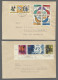 Brf./AK Deutschland: 1861-1968, Partie Von 65 Belegen In 2 Alben Mit U.a. Baden Mi.Nr. 9 - Colecciones