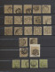Delcampe - O/Briefstück/Brf./*/(*) Bayern - Marken Und Briefe: 1850-1876 (ca.), überwiegend Gestempelte Dublettenpa - Autres & Non Classés