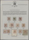 O/Briefstück Helgoland - Marken Und Briefe: 1876, Farbstudie Von 11 Gestempelten Werten Der M - Heligoland