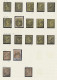 Delcampe - O/Briefstück/*/(*) Sachsen - Marken Und Briefe: 1851-1863, überwiegend Gestempelte Sammlung In Eine - Saxony