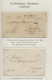 Brf./o/Briefstück Schleswig-Holstein - Ortsstempel: GLÜCKSTADT; 1827-1864, Kleine Sammlung Mit 2 B - Autres & Non Classés