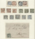 Delcampe - O/Briefstück/Brf./* Thurn & Taxis - Marken Und Briefe: 1822-1867, Auf Selbstgestalteten Blättern In - Autres & Non Classés