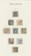 O/Briefstück Thurn & Taxis - Marken Und Briefe: 1852-1866, Gestempelte Sammlung Im Vordruckal - Other & Unclassified