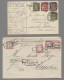 Delcampe - Brf./GA Deutsches Reich: 1870-1945 (ca.), Seit Jahrzehnten Unberührte Sammlung Von Brief - Sammlungen