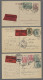 Brf./AK/GA Deutsches Reich - Germania: 1900-1921, Partie Von 25 Belegen Mit U.a. Gelaufenen - Collections