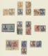 **/*/(*)/o/Briefstück Deutsches Reich - Zusammendrucke: 1910-1921, Sammlung Der Germania-Zusammendruck - Zusammendrucke