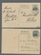 Delcampe - GA Deutsches Reich - Ganzsachen: 1872-1932, Zwei Briefalben Mit Insgesamt Rund 200 - Autres & Non Classés