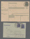Delcampe - GA Deutsches Reich - Ganzsachen: 1872-1932, Zwei Briefalben Mit Insgesamt Rund 200 - Andere & Zonder Classificatie