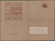GA Deutsches Reich - Privatganzsachen: 1906/1911, Modehaus Adolph Renner, Dresden, - Autres & Non Classés