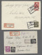 Brf. Deutsches Reich - Stempel: NOTSTEMPEL; 1938-1939 (ca.), Partie Von Etwa 220 Bele - Franking Machines (EMA)