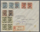 Delcampe - Brf. Memel: 1922-1923, Partie Von 6 Sammler-Einschreibebriefen Mit Höherwertigen Misc - Klaipeda 1923
