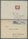 Delcampe - Brf./GA Sowjetische Zone Und DDR: 1945-1985 (ca.), BELEGE, Ca. 400 Stück In Einem Kleine - Collections