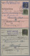Delcampe - Brf./GA Sowjetische Zone - Sächsische Schwärzungen: 1945, Sammlung / Partie In Leuchttur - Autres & Non Classés
