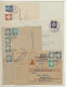 Delcampe - Brf./GA/FDC DDR: 1948-1960, BELEGE - Sammlung Von Rund 270 Stück In Zwei Leuchtturm-Ringbind - Colecciones