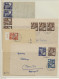 Delcampe - Brf./GA/FDC DDR: 1948-1960, BELEGE - Sammlung Von Rund 270 Stück In Zwei Leuchtturm-Ringbind - Sammlungen