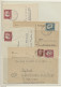 Delcampe - Brf./GA/FDC DDR: 1948-1960, BELEGE - Sammlung Von Rund 270 Stück In Zwei Leuchtturm-Ringbind - Collections