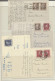 Delcampe - Brf./GA/FDC DDR: 1948-1960, BELEGE - Sammlung Von Rund 270 Stück In Zwei Leuchtturm-Ringbind - Collections