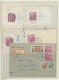 Delcampe - Brf./GA/FDC DDR: 1948-1960, BELEGE - Sammlung Von Rund 270 Stück In Zwei Leuchtturm-Ringbind - Verzamelingen