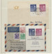Delcampe - Brf./GA/FDC DDR: 1948-1960, BELEGE - Sammlung Von Rund 270 Stück In Zwei Leuchtturm-Ringbind - Collections