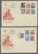 Delcampe - FDC/Brf. DDR: 1949-1990, ERSTTAGSBRIEFE, Schon In Den Ersten Jahren Reichhaltige, Ab Ende - Collections