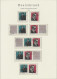 O/o/** DDR - Zusammendrucke: 1959-1990, Zweibändige Gestempelte Sammlung Auf Entspreche - Se-Tenant