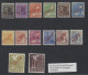 O Berlin: 1948-1949, Kleine Gestempelte Partie Der Aufdruckwerte Auf 2 Stecktafeln - Used Stamps