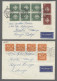 Brf./AK Bundesrepublik Deutschland: 1955-1966, Partie Von 41 Belegen Mit U.a. Frankierte - Colecciones