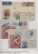 Delcampe - **/o/Cover/FDC France: 1939-1998, RESISTANCE, Spezialsammlung In Fünf Ringbindern Auf Ausstellu - Collections