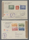 Delcampe - Cover Yugoslavia: Aus Ca. 1918-52, Lot Karten Und Briefe, U.a. Express, Reco, Zensur, - Briefe U. Dokumente