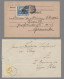 Brf./GA Österreich: Ca. 1915-1950, Post Von Und Nach Österreich, Etwas CSSR, Etwa 180 Be - Colecciones