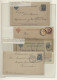 Delcampe - GA/Cover Russia: 1879-1918, BELEGE, Sammlung In Leuchtturm-Ringbinder Mit 74 Belegen (und - Briefe U. Dokumente