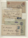 Delcampe - GA/Cover Russia: 1879-1918, BELEGE, Sammlung In Leuchtturm-Ringbinder Mit 74 Belegen (und - Cartas & Documentos