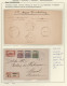 **/Cover/GA/o/* Hungary: 1918/1921, Comprehensive Collection In Three Schaubek Albums, Well Coll - Covers & Documents