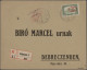 Cover Hungary: 1919/1920, Collection Of 66 Covers/cards Showing A Lovely Range Of Inte - Debreczin