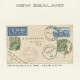 Delcampe - O/**/Cover New Zealand: 1862-2005, überwiegend Gestempelte Sammlung In 5 Selbstgestalteten - Covers & Documents
