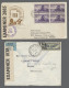 Cover/FDC/GA United States: 1908-1990, Partie Von Etwa 170 Belegen Mit U.a. Frankierten Ansic - Covers & Documents