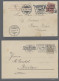 Cover/PPC Thematics:  Military: 1900-1947, Partie Mit 5 Gelaufenen Deutschen Feldpostkarte - Militares