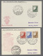 Air Mail Zeppelin Mail - Germany: 1939, Partie Von 8 Gelaufenen Karten, Welche Jeweils Vo - Airmail & Zeppelin