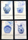 Taiwan Ancient Chinese Art Treasure Blue White Porcelain 2018 (stamp Margin) MNH *embossed *unusual - Nuevos