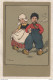 7AJ740 Illustrateur ETHEL PARKINSON Couple Enfants 2 SCANS - Parkinson, Ethel